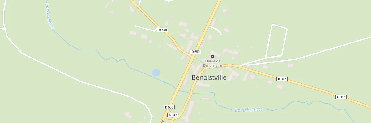 Plan du 2 Rue du Vahaut à Benoîtville