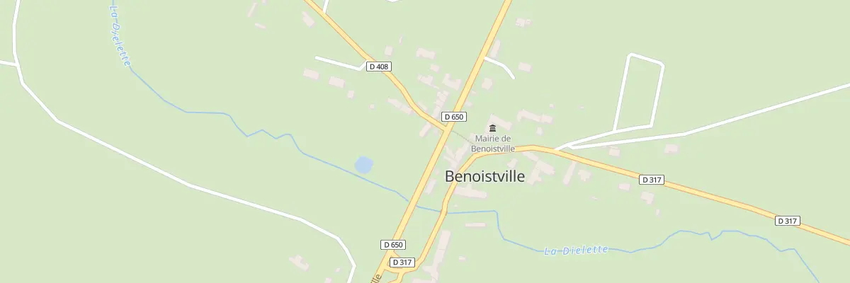 Plan du 16 Rte de Cherbourg à Benoîtville