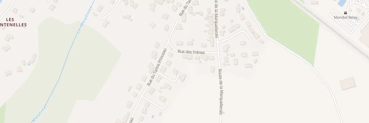 Plan du 9 Rue des Frenes à Saint-Étienne-de-Montluc