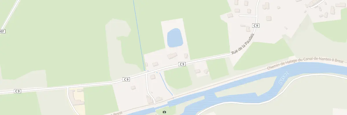 Plan du 55 Rue de la Paudais à Blain