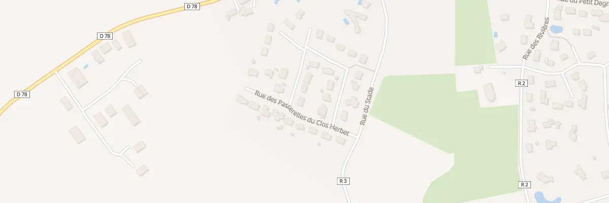 Plan du 35 Passerelles du Clos Herbet au Vivier-sur-Mer
