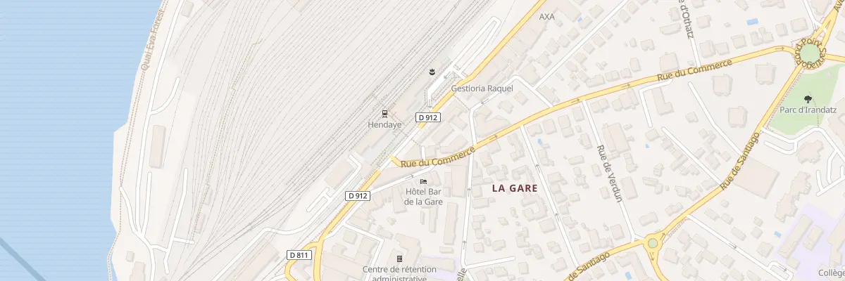 Plan du 95 Bd du Général de Gaulle à Hendaye