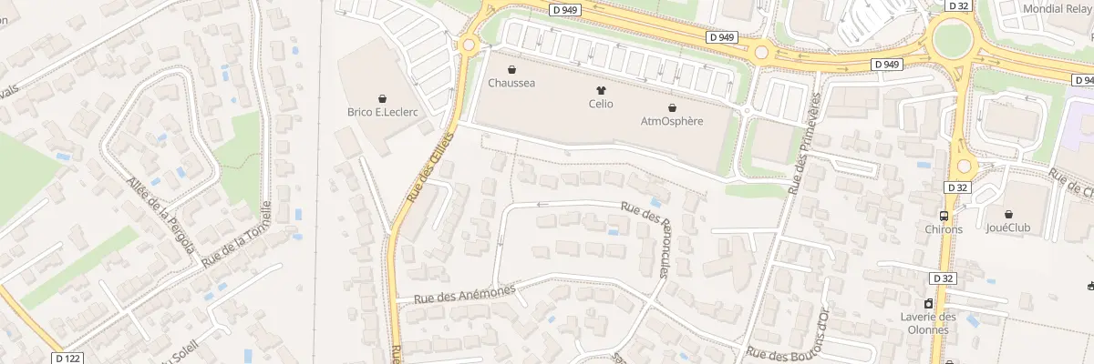 Plan du 15 Rue des Renoncules aux Sables-d’Olonne