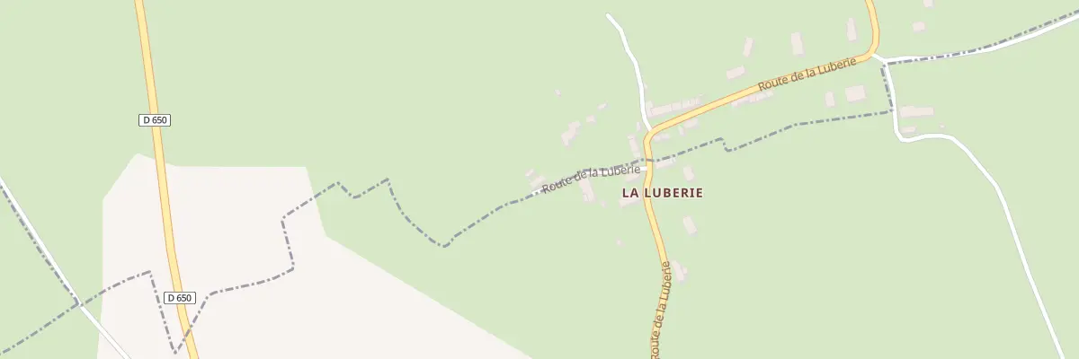 Plan du 5041 La Luberie à Sénoville