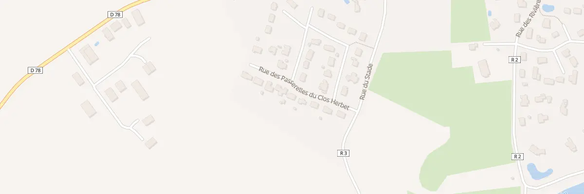 Plan du 5 Passerelles du Clos Herbet au Vivier-sur-Mer