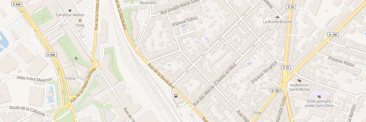 Plan du 55 Rue Pépin aux Sables-d’Olonne