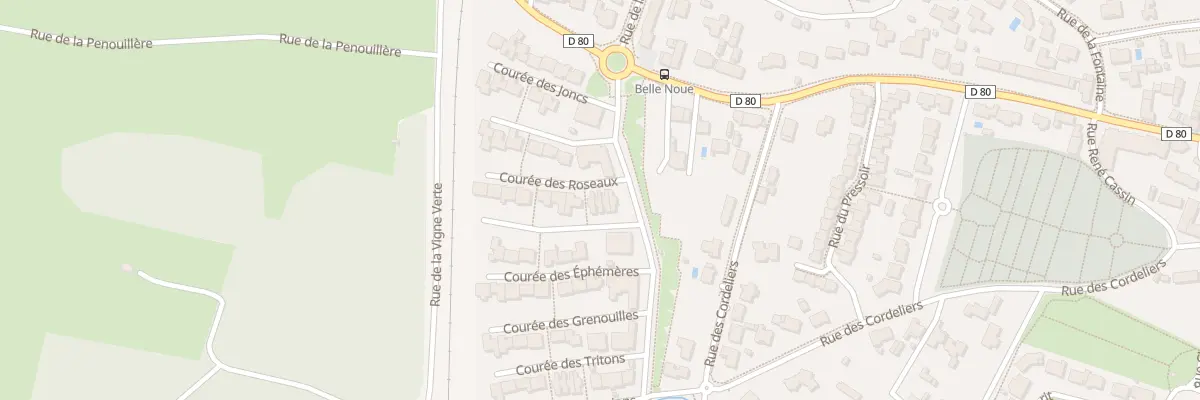 Plan du 5 Rue Couree des Roseaux aux Sables-d’Olonne