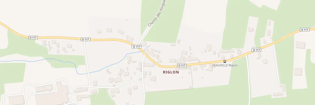 Plan du 17 Riglon à Héauville