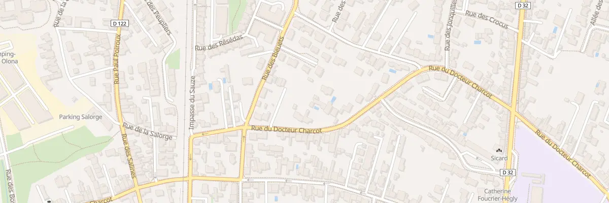 Plan du 118 Rue du Doc Charcot aux Sables-d’Olonne