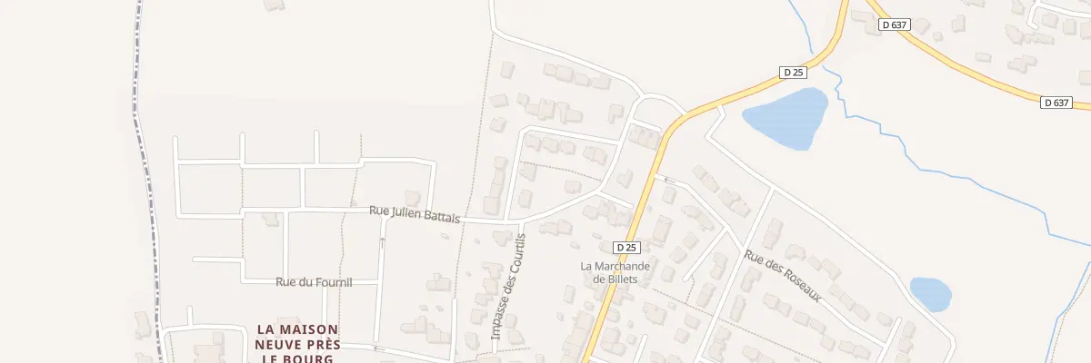 Plan du 6 Rue Tremuson à Vignoc