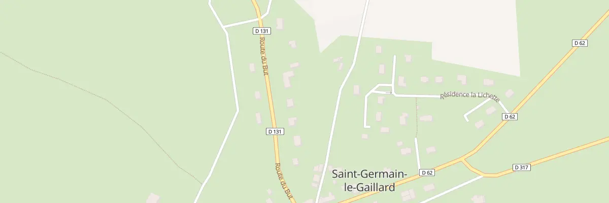Plan du 10 Rte des Pieux à Saint-Germain-le-Gaillard