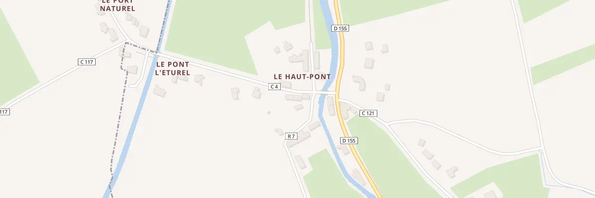 Plan du 25 Le Haut-Pont à Mont-Dol