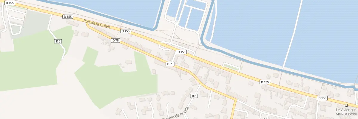 Plan du 58 Rue de la Grève au Vivier-sur-Mer