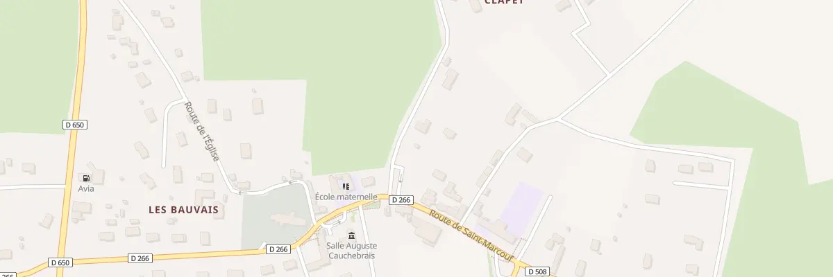 Plan du 25 Rte des Monts à Pierreville
