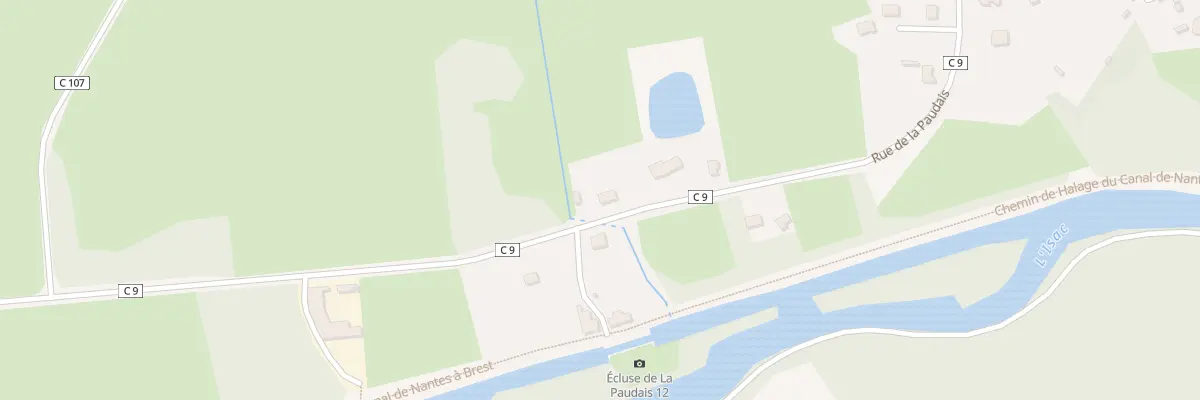 Plan du 57 Rue de la Paudais à Blain