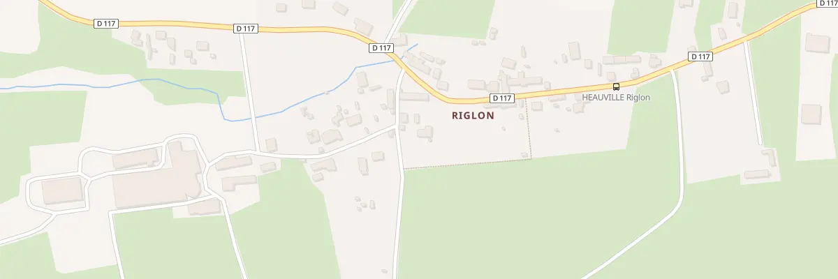 Plan du 26 Riglon à Héauville
