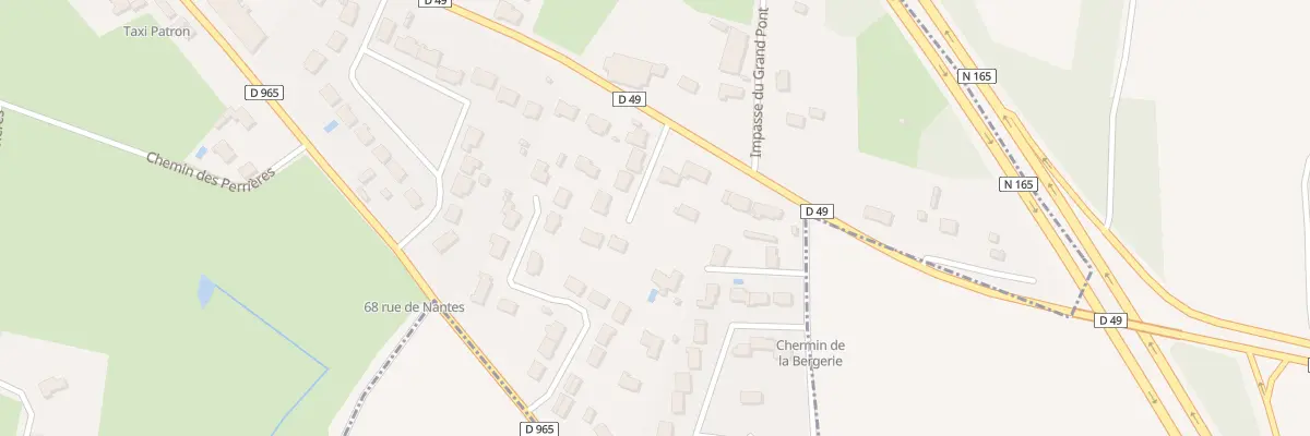 Plan du 8 Rue du Grand Pont au Temple-de-Bretagne