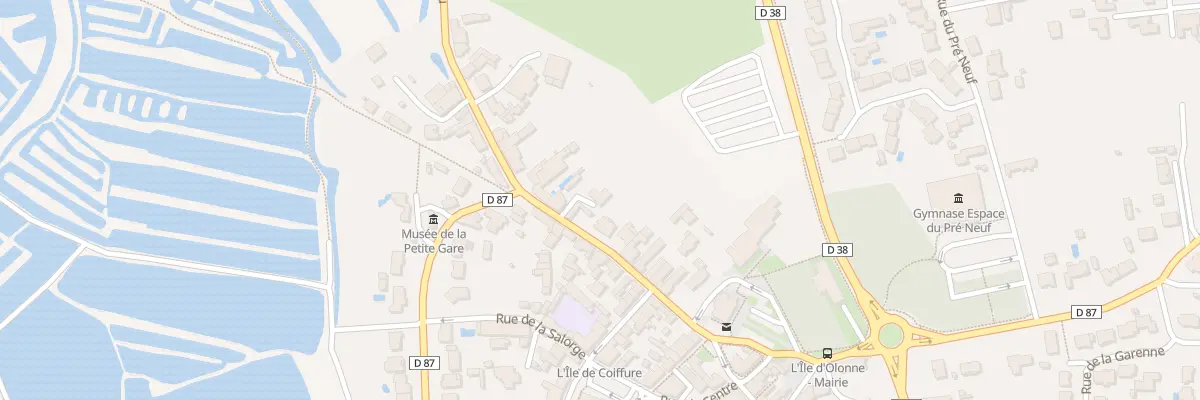 Plan du 16B Rue Georges Clemenceau à L’Île-d’Olonne
