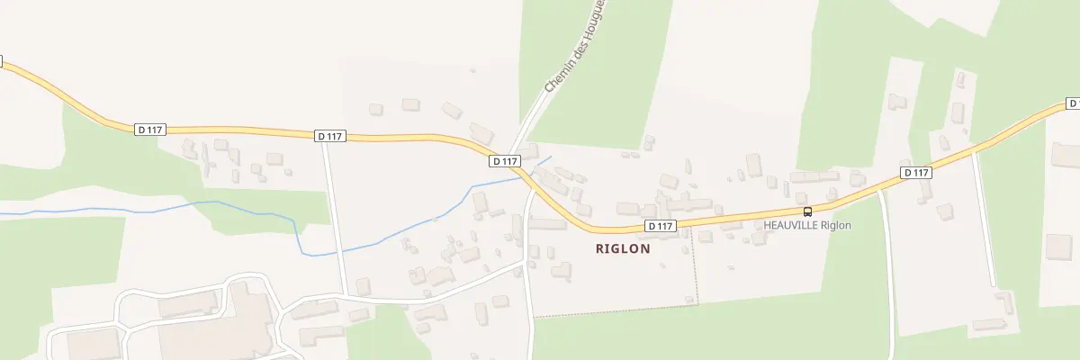 Plan du 13 Riglon à Héauville