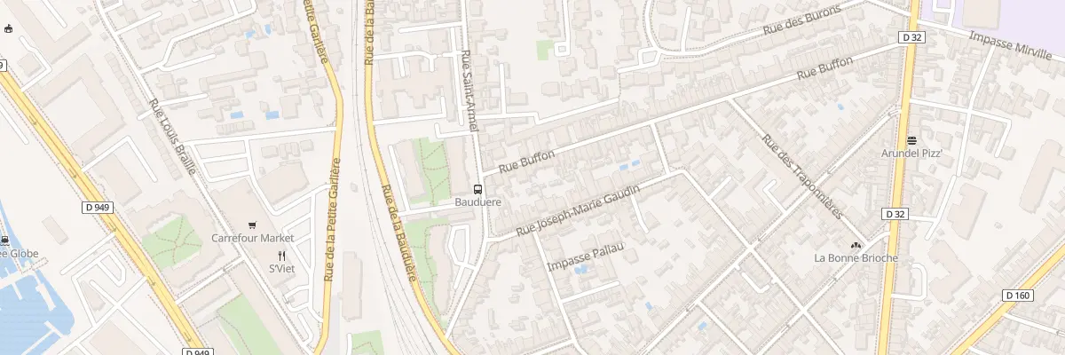 Plan du 89 Rue Buffon aux Sables-d’Olonne