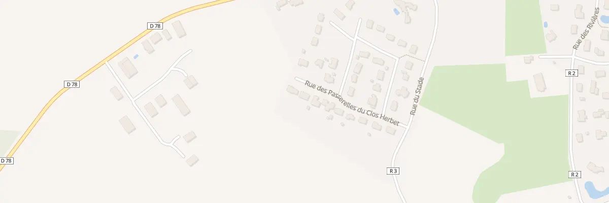 Plan du 8 Passerelles du Clos Herbet au Vivier-sur-Mer