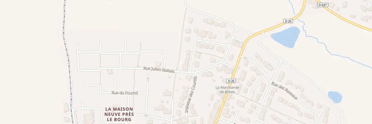 Plan du 26 Rue Charlotte Lancelot à Vignoc