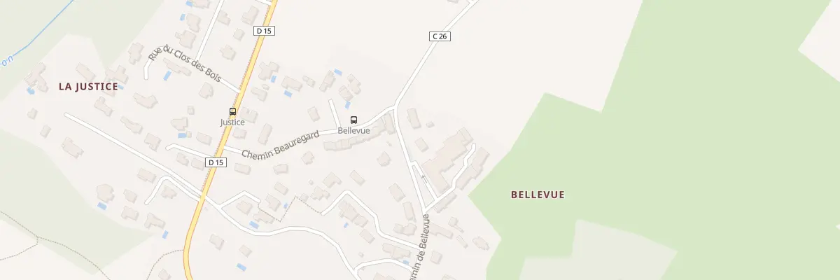 Plan du 30 Che de Bellevue à Saint-Étienne-de-Montluc