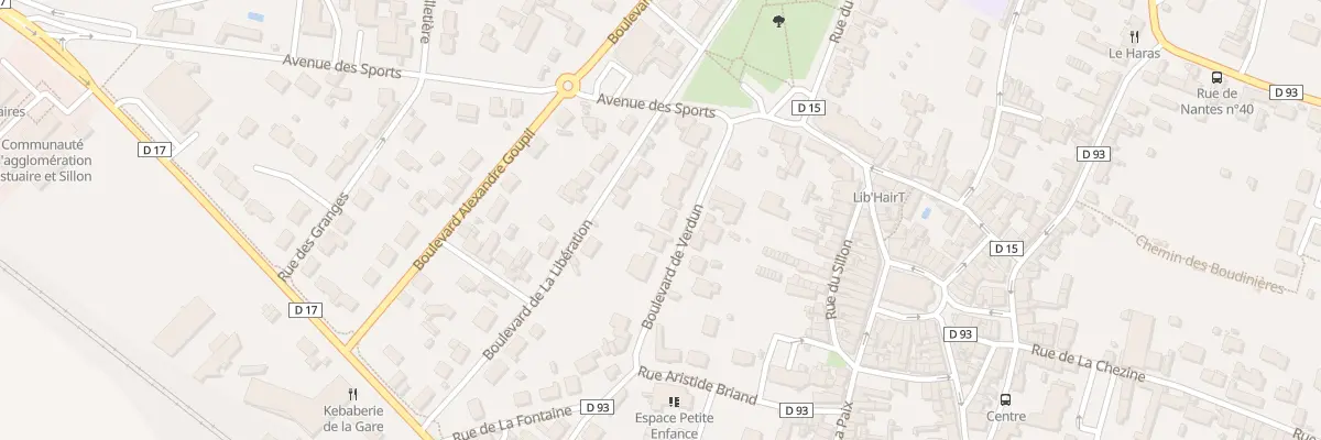 Plan du 11 Bd de Verdun à Saint-Étienne-de-Montluc