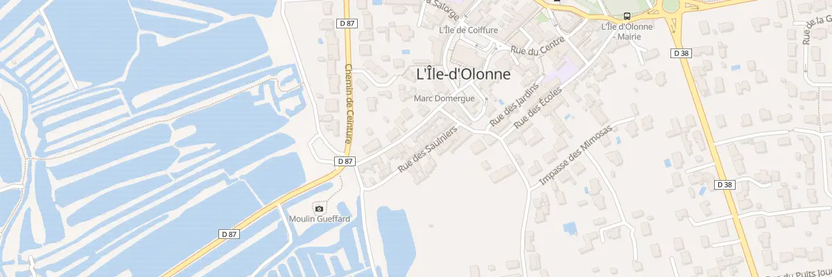 Plan du 9 Rue des Marais à L’Île-d’Olonne
