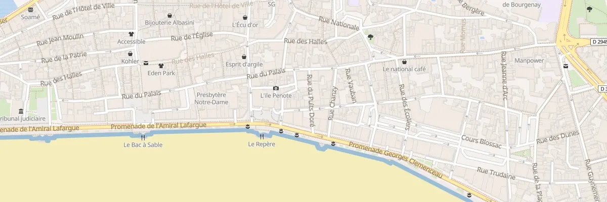 Plan du 54 Rue des Corderies à Nesmy