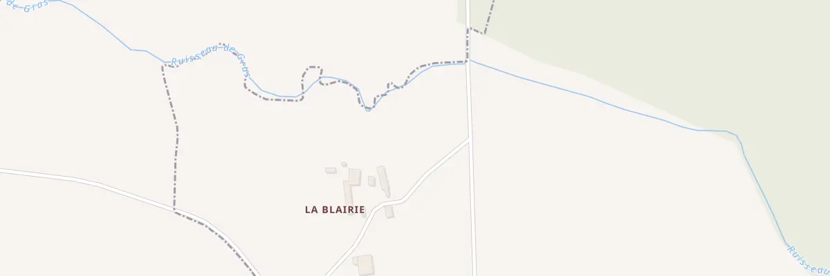 Plan du 5228 La Blairie à Grand-Fougeray