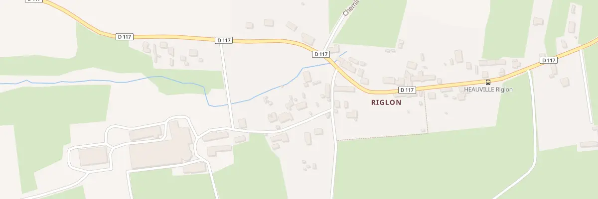Plan du 14 Riglon à Héauville