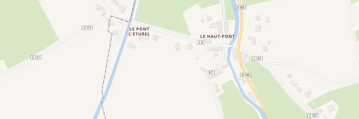 Plan du 1 Le Pont Leturel à Mont-Dol