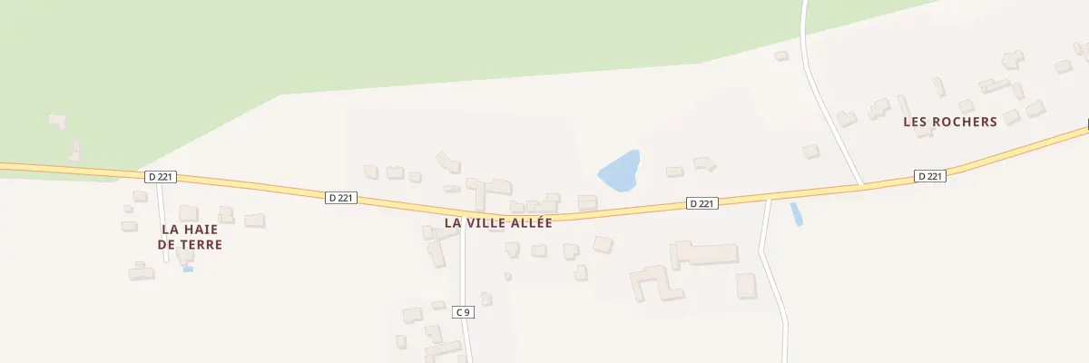 Plan du 6235 La Ville Allée à Hédé-Bazouges