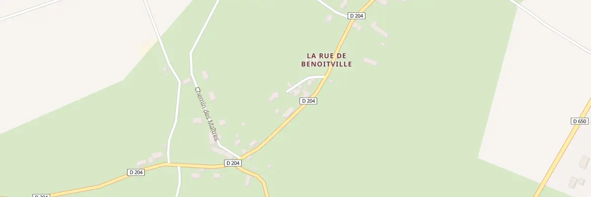 Plan du 32 La Rue à Benoîtville