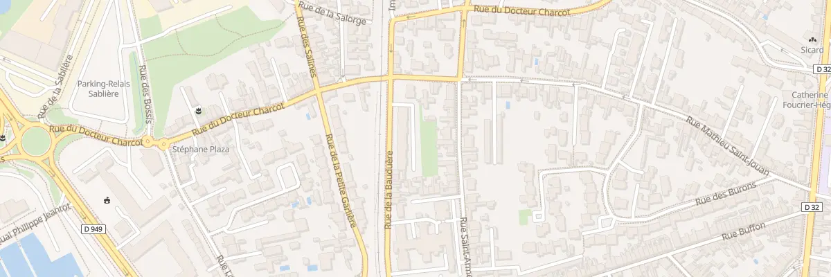 Plan du 50 Rue de la Bauduère aux Sables-d’Olonne