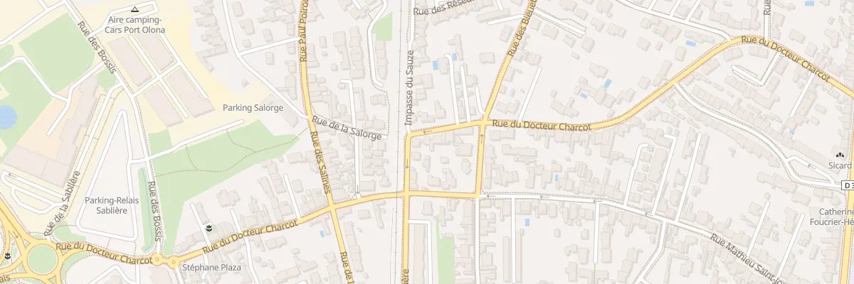 Plan du 169 Rue du Docteur Charcot aux Sables-d’Olonne
