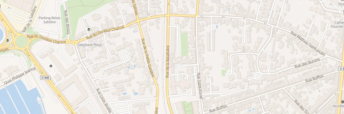 Plan du 45 Rue de la Bauduère aux Sables-d’Olonne