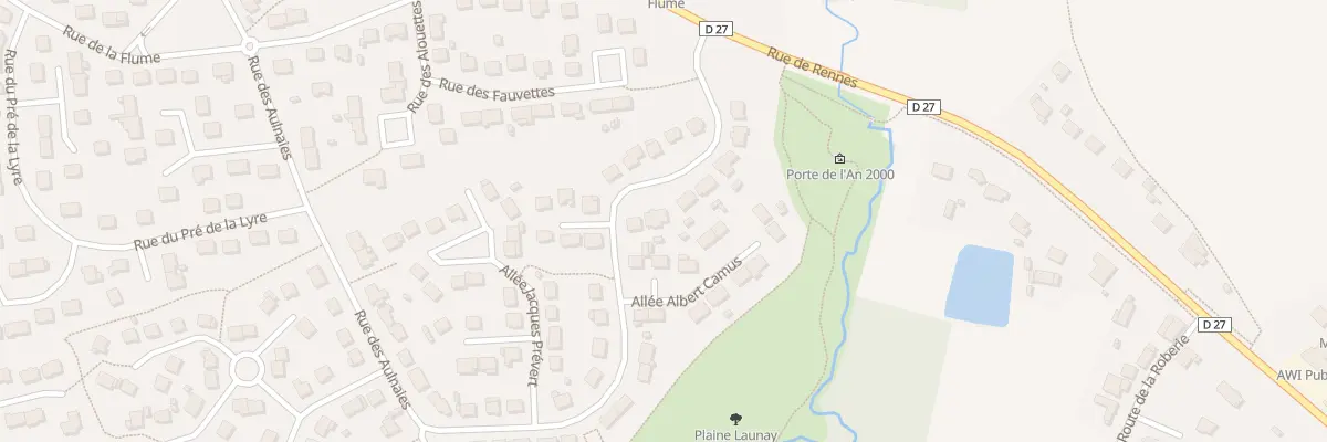 Plan du 24 Rue de Robien à Gévezé