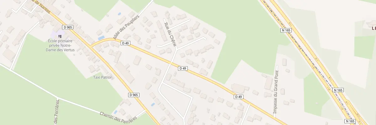 Plan du 3 Rue des Acacias au Temple-de-Bretagne