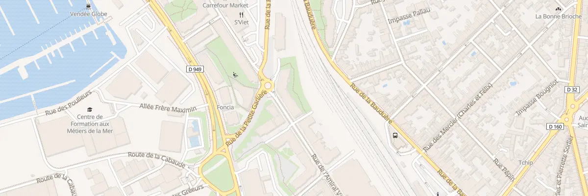 Plan du 31 Rue de la Petite Garlière aux Sables-d’Olonne