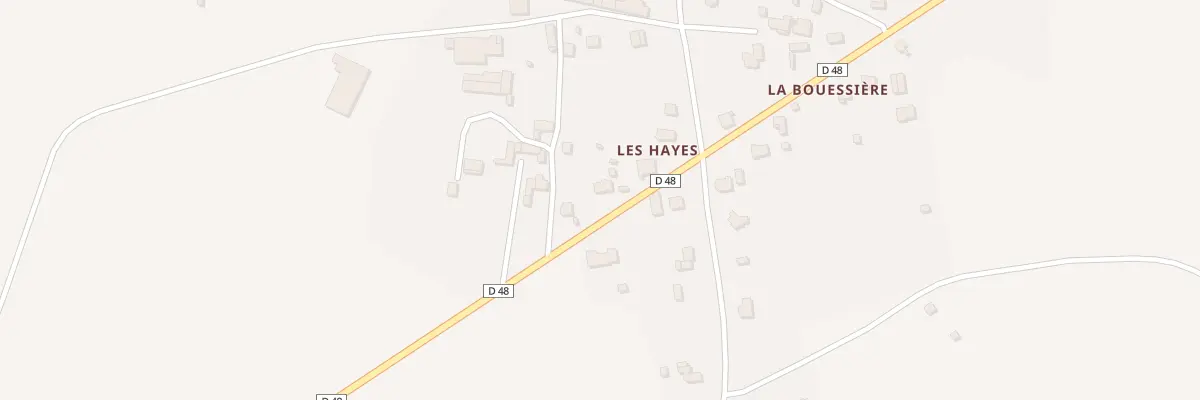 Plan du 19 Les Hayes à Saint-Senoux