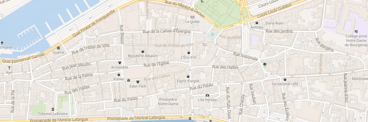 Plan du 2 Rue de l’Eglise - Les Sables aux Sables-d’Olonne