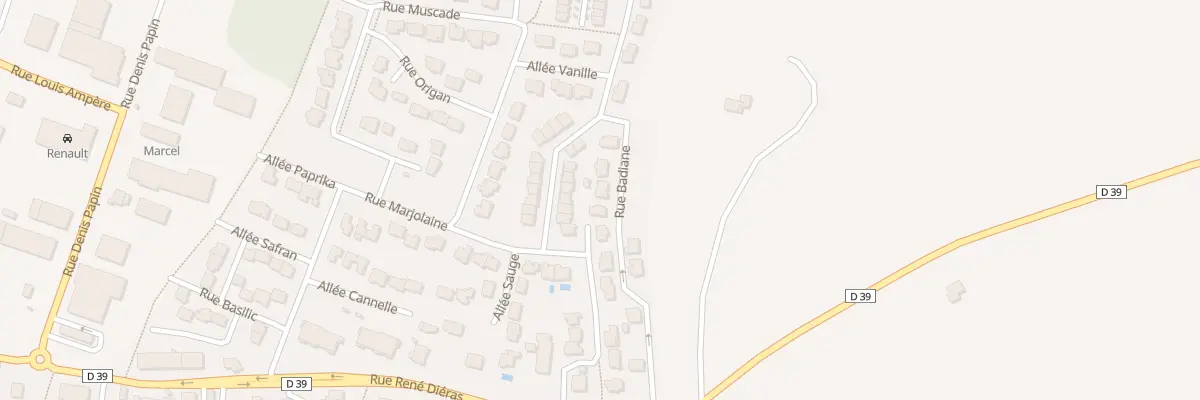 Plan du 16 Rue Serpolet à Guichen