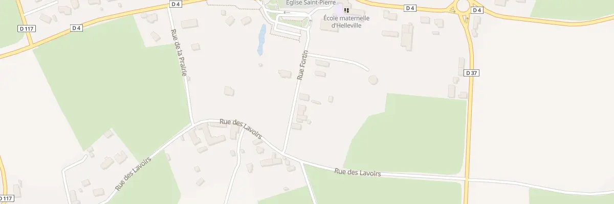 Plan du 3 La Chasse Fortin à Helleville