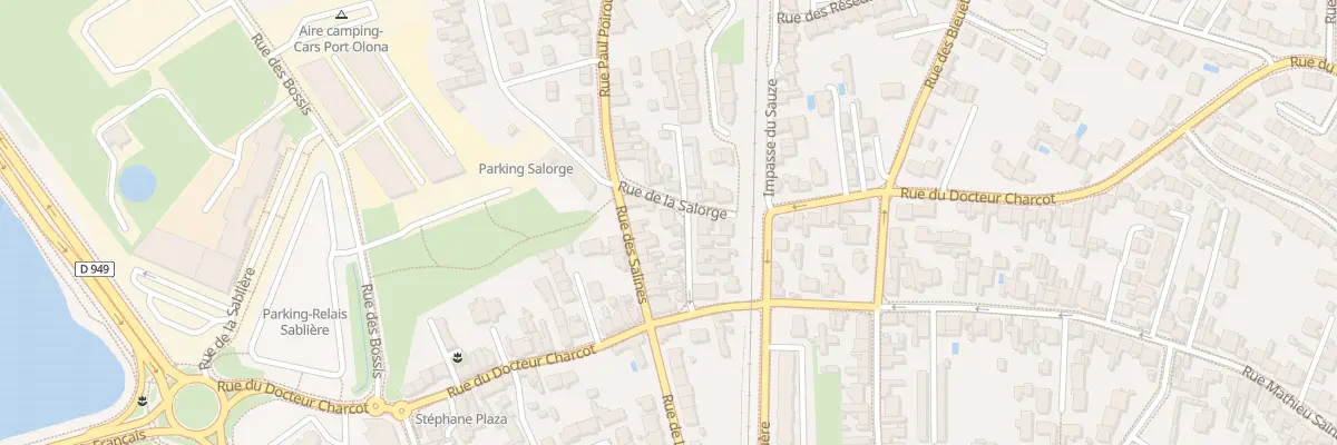 Plan du 11 Rue de la Salorge - Les Sables aux Sables-d’Olonne