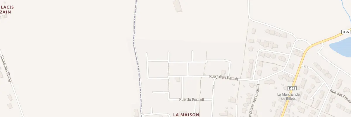 Plan du 1 Imp Julien Rouze à Vignoc