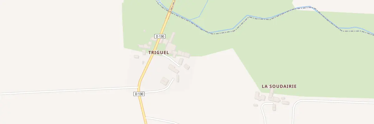 Plan du 109 Triguel à Pierric