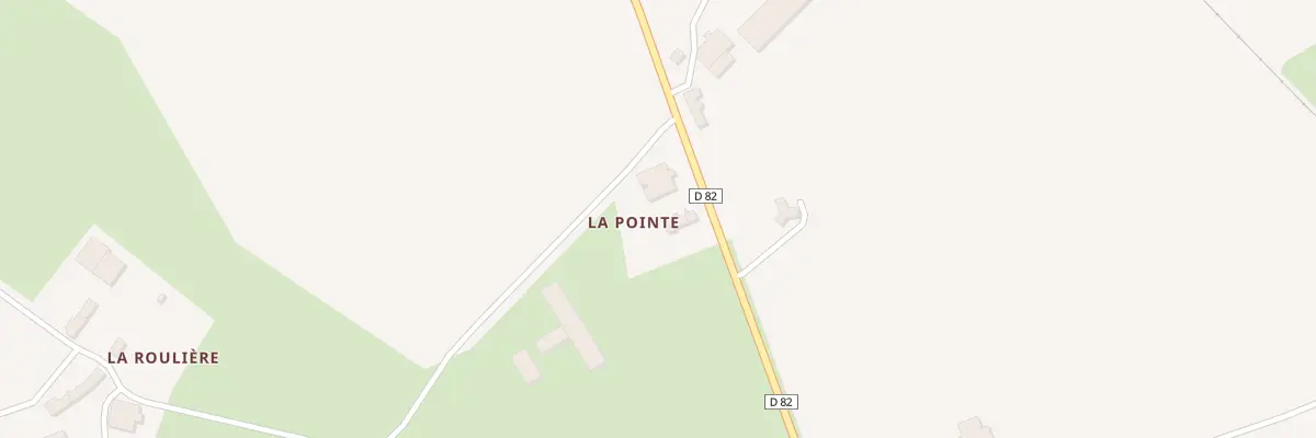 Plan du 3 La Pointe à Coëx