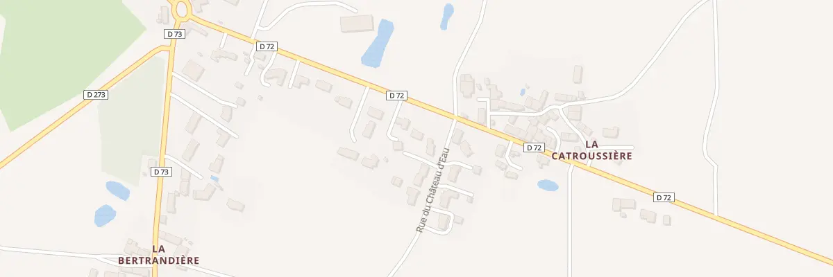 Plan du 22 Rue de la Catroussière à Paulx